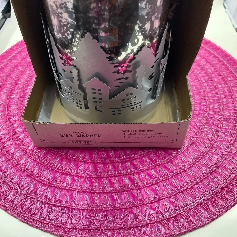 Silver Village Wax Warmer Gift Set